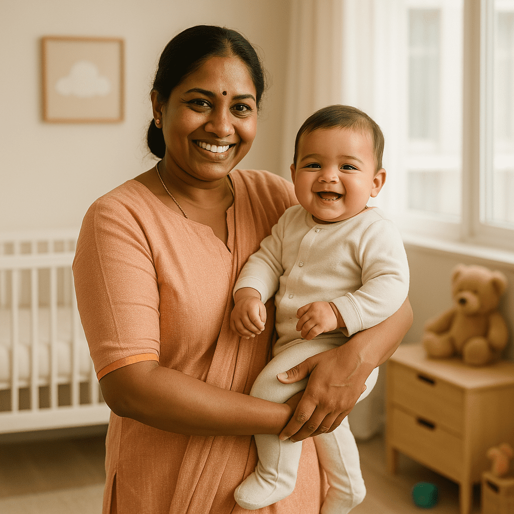Professional Baby Care Maid Hyderabad