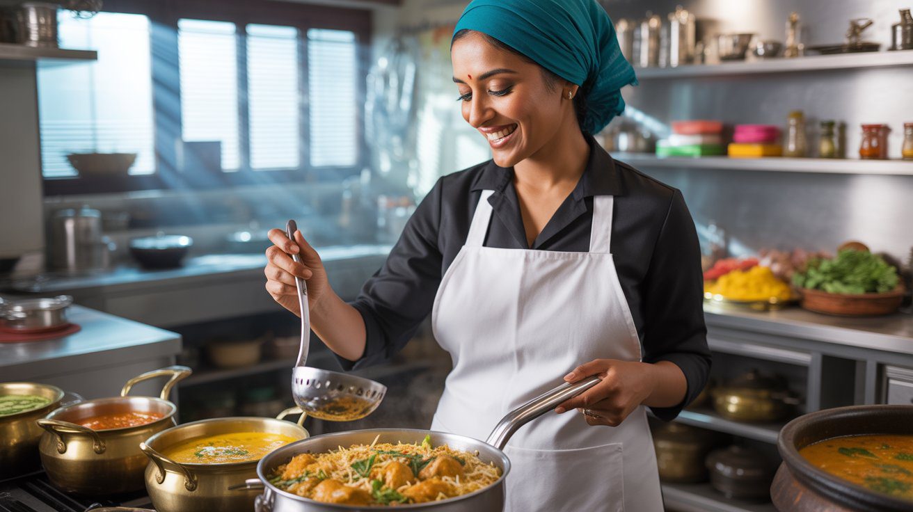 Female cook in Hyderabad