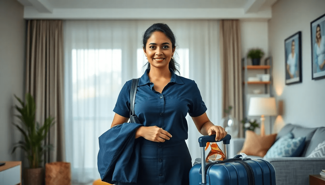 Hindi speaking maid in Hyderabad