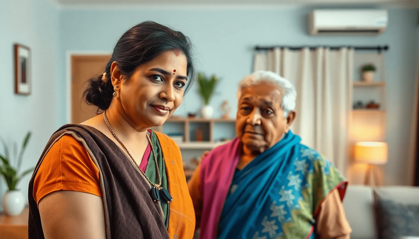 Elderly care lady Hyderabad