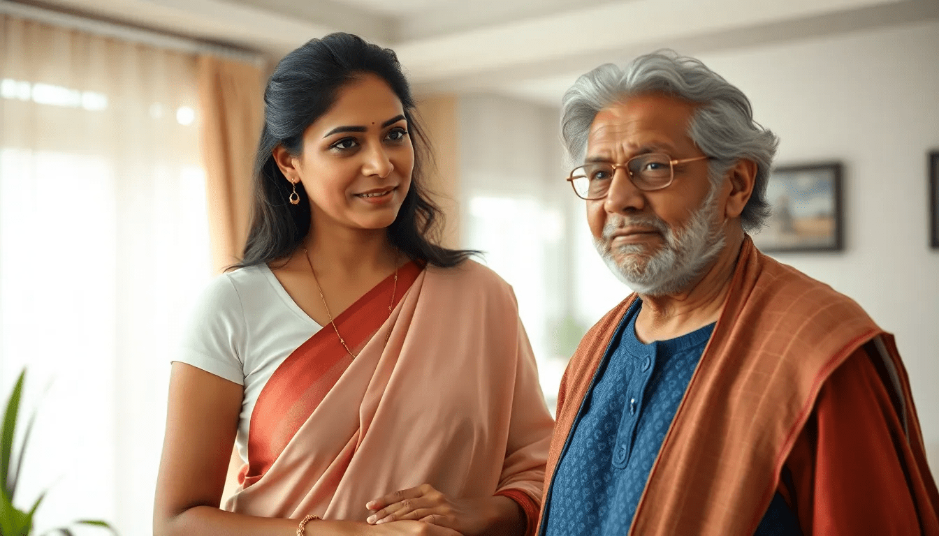 Elderly care lady in Hyderabad