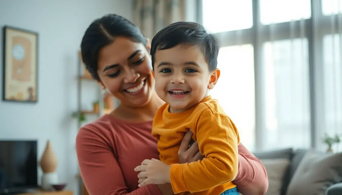 Babysitter Hyderabad caring for child Babysitter Hyderabad caring for toddler in home environment