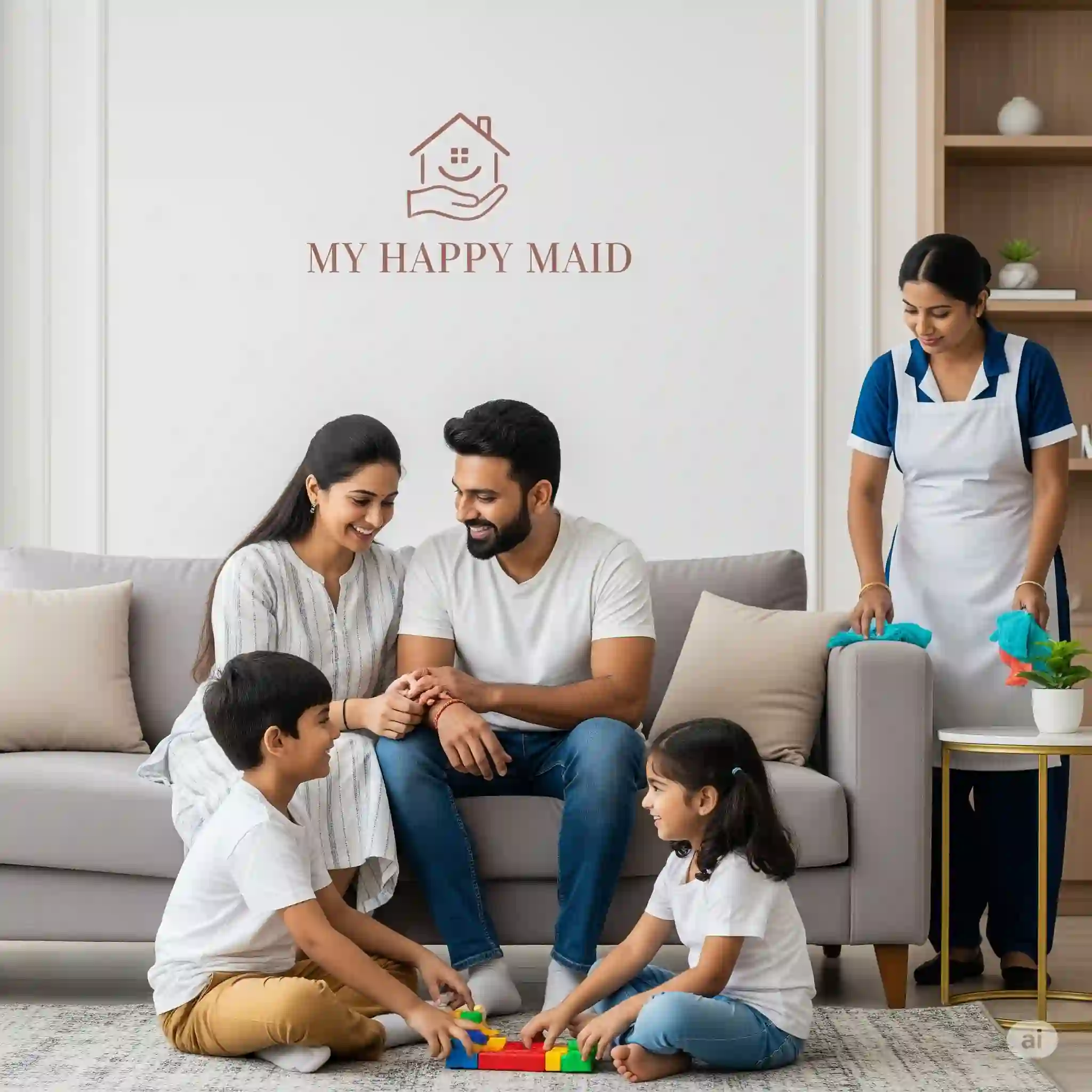 Maid agency reliable home help services with My Happy Maid