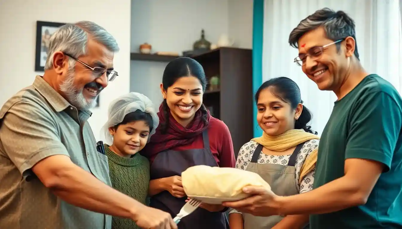 Family supported by Best Maid Agencies in Mumbai services
