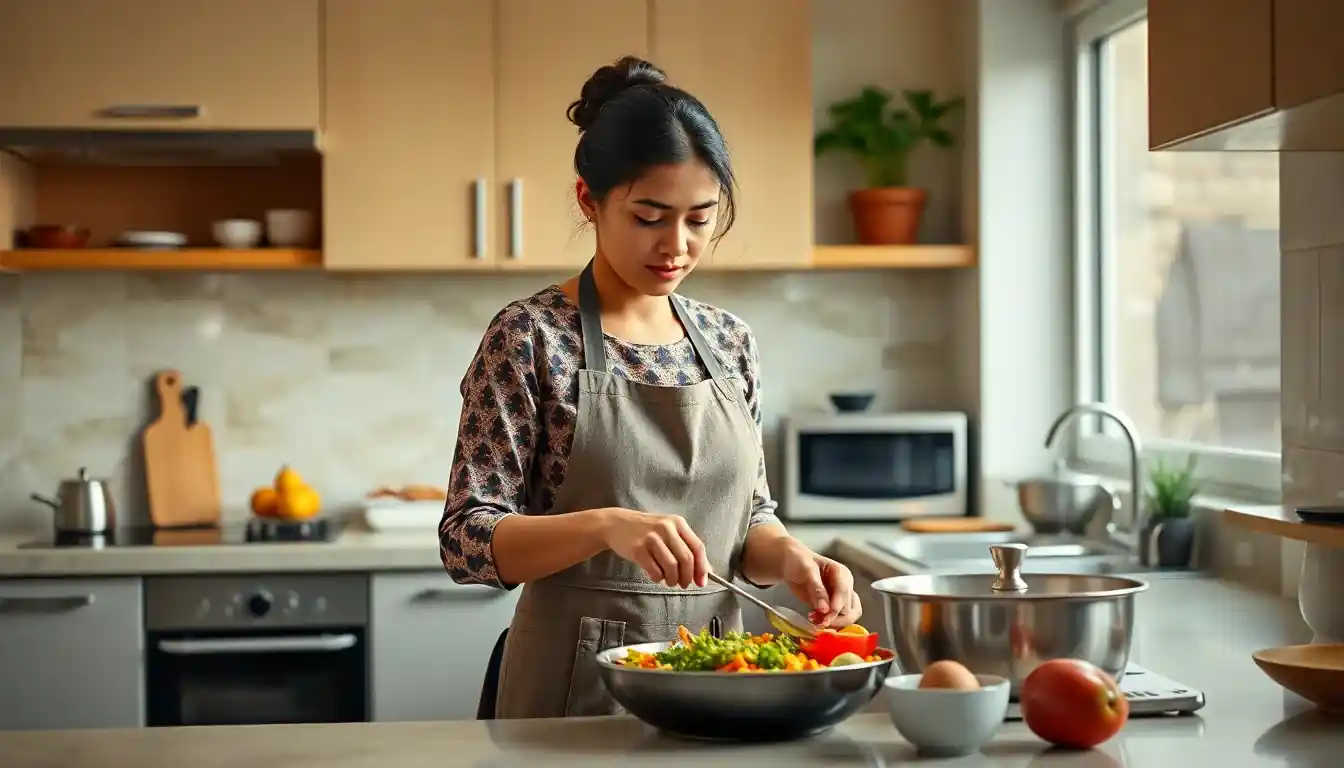 house maid job near me cooking in modular kitchen