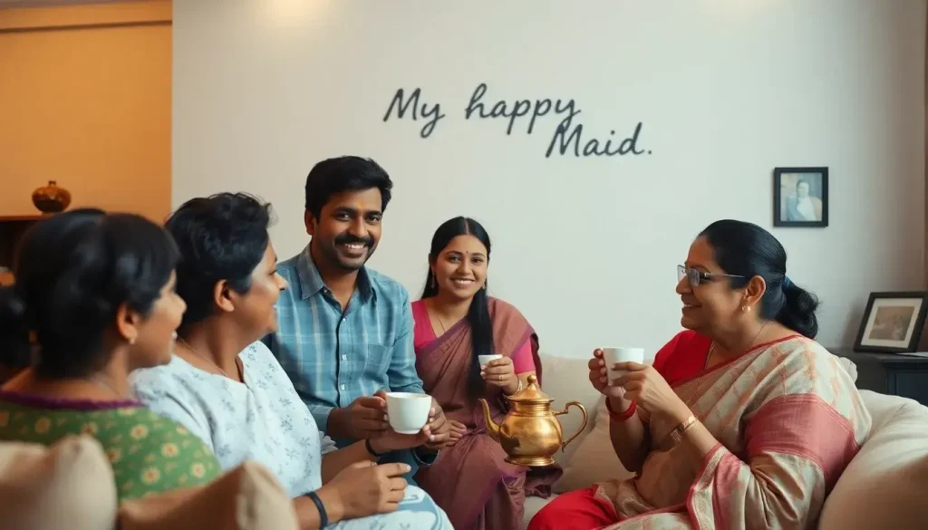 Bengaluru family satisfied with the best maid service in Bengaluru