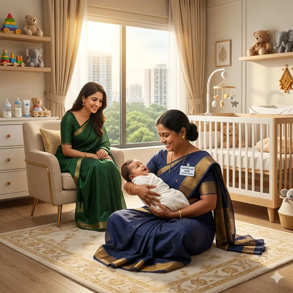 Baby Sitter in Hyderabad by My Happy Maid