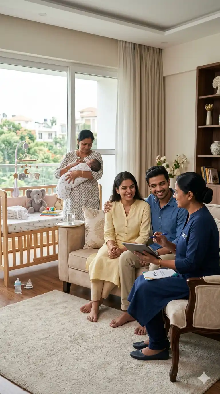 Full Time Baby Sitter in Koramangala