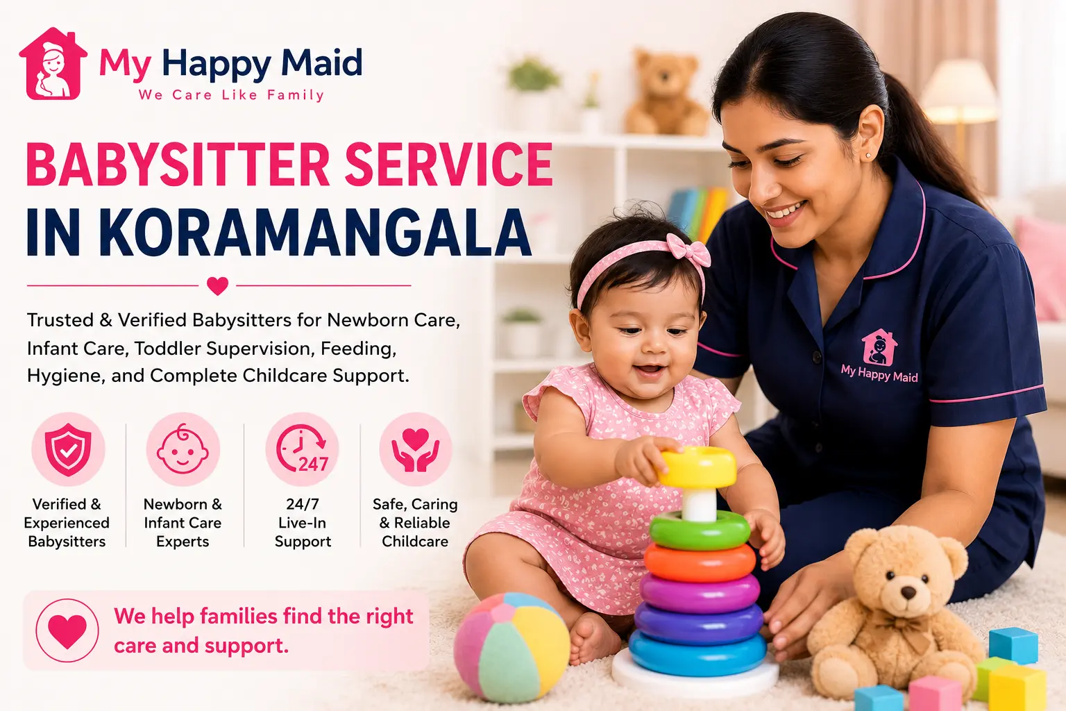 Babysitter Service in Koramangala