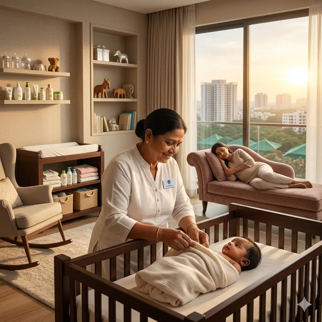 Baby Care Maid in Hyderabad by My Happy Maid